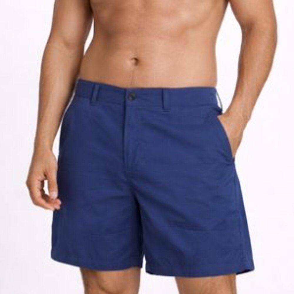Trunks Multi Functional Beach to Street Azure Blue Board Shorts 36 waist NWT